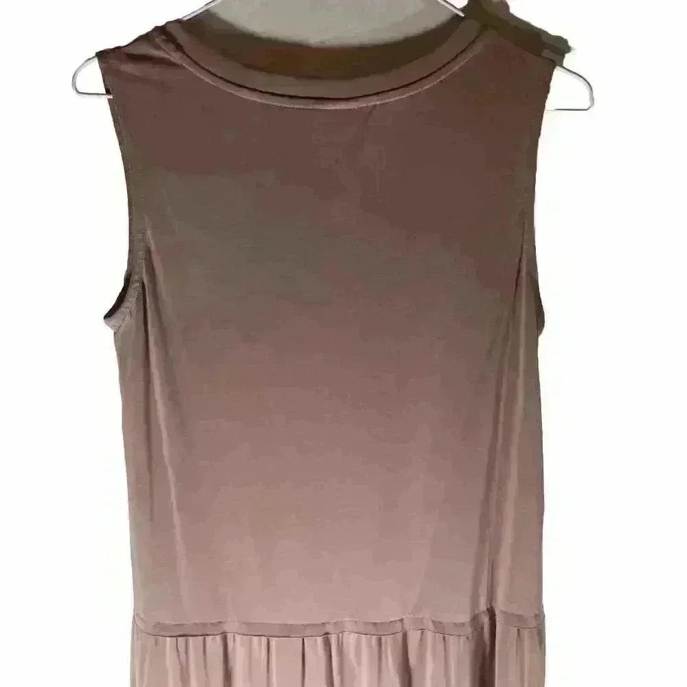 Mote Blush Pink Sleeveless Tunic Dress Womens Size S - Picture 7 of 10